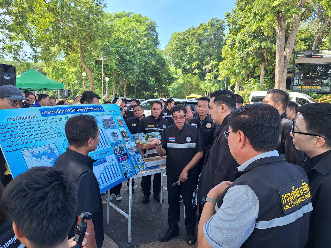 title - ส.ป.ก. ร่วมติดตามรัฐมนตรีช่วยว่าการกระทรวงเกษตรและสหกรณ์ (นายวัชระพล ขาวขำ) และคณะ ลงพื้นที่ตรวจราชการในพื้นที่จังหวัดขอนแก่น 